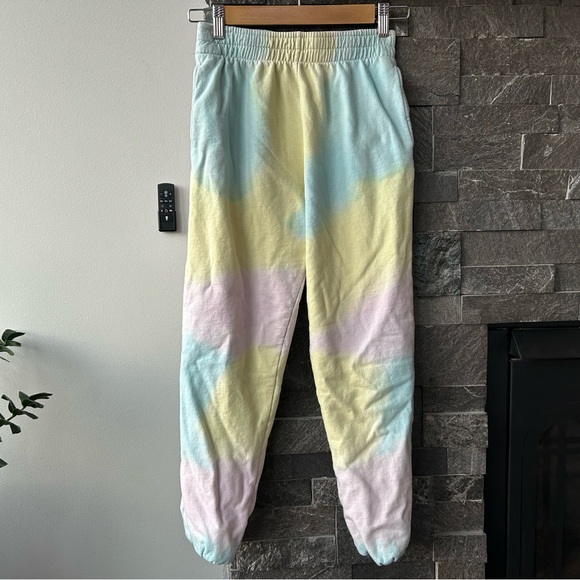 Frankie's Bikinis Pants - Frankie's Bikinis Pastel Tie-Dye Joggers